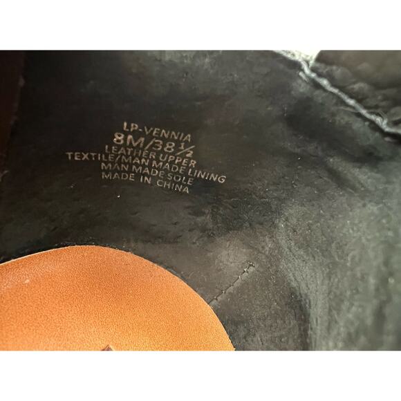 Lucky Brand Vennia Leather Ankle Boots Women's Size 8 - Picture 9 of 10